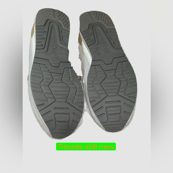 ASICS Mens Gel Lyte III Retro Laser Cut Gray Running Shoes Sneakers Size 10 - Picture 2 of 4